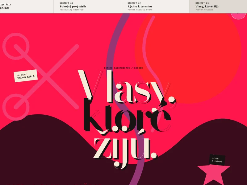Abstraktná ilustrácia konceptu Malý klub
